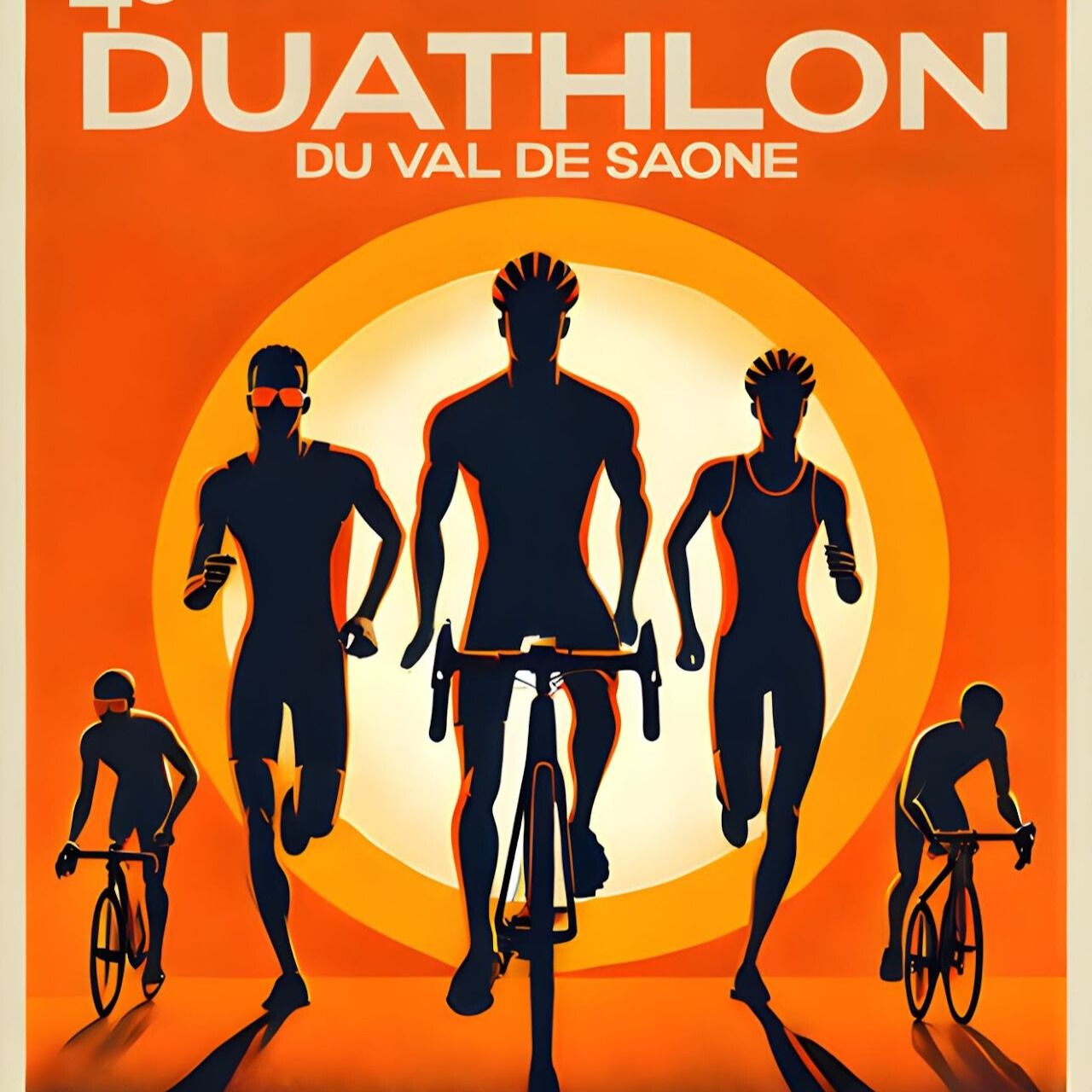 Logo Duathlon Val de Saône 2026