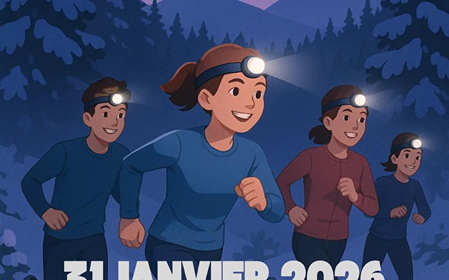 Logo Trail Blanc du Grandvaux 2026
