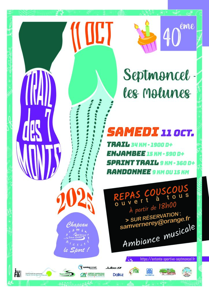 Logo Trail des 7 Monts 2026